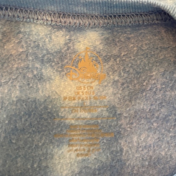 Disney Blue Tie-Dye Walt Disney Pictures Crewneck Sweatshirt-Firm price - Picture 4 of 5